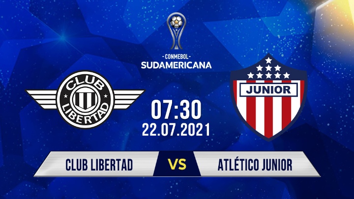 Xem trực tiếp Libertad vs Atletico Junior, Copa Sudamericana