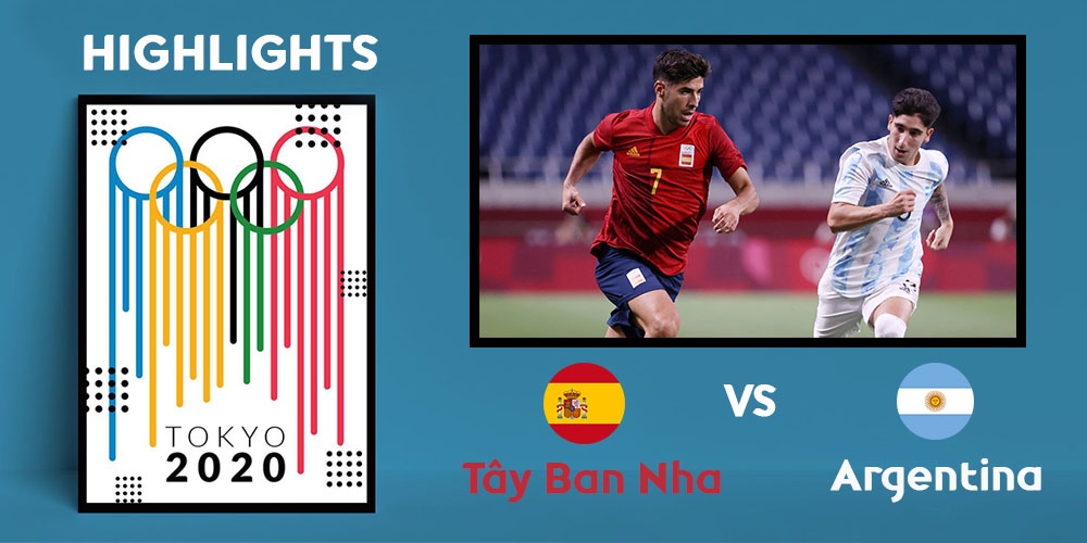 Highlights Bóng đá Tây Ban Nha vs Argentina