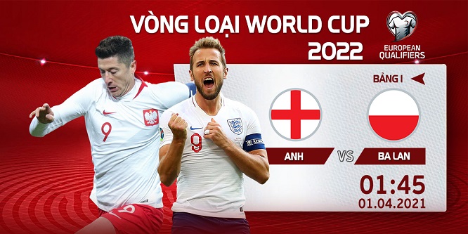 Vòng loại World Cup: Lewandowski sẽ vắng bóng trong trận Anh gặp Ba Lan