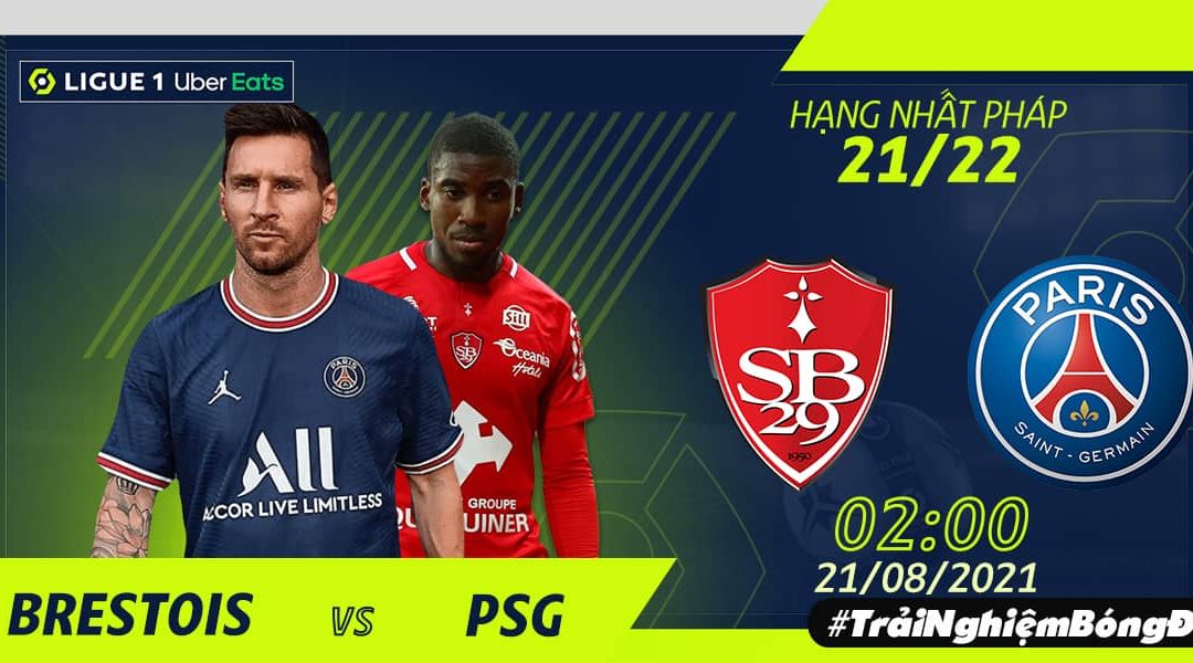 Lịch trực tiếp, kênh trực tiếp ligue 1 PSG vs Brest