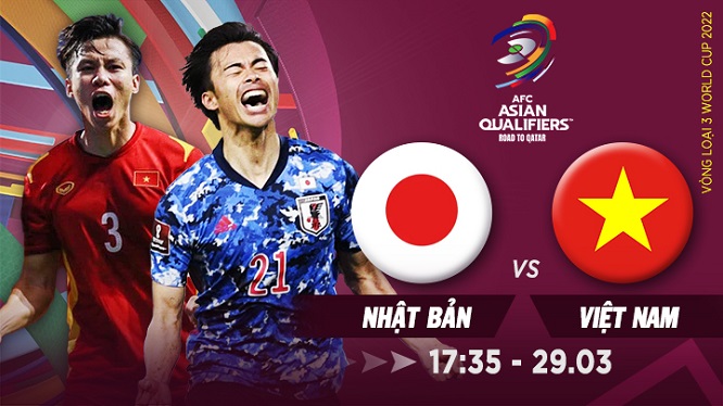 Nhật Bản vs Việt Nam 29/03 17h35