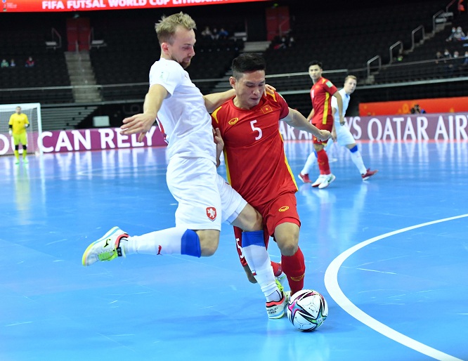 ĐT Futsal Việt Nam lọt vào vòng 1/8 FIFA Futsal World Cup Lithuania 2021™
