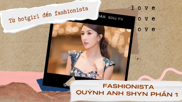 Fashionista Quynh Anh Shyn talk show