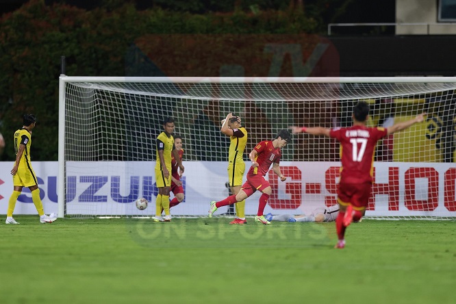 Hình ảnh đẹp mắt trận đội tuyển Việt Nam vs Malaysia (ảnh 1)