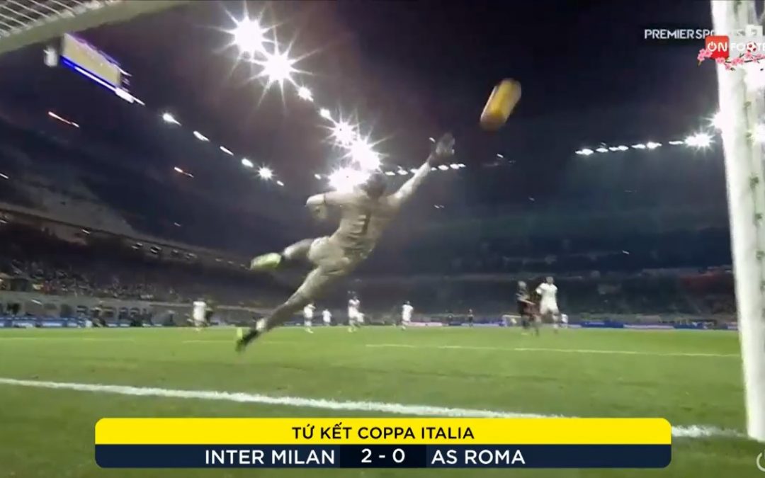 Kết quả tứ kết Cúp Quốc gia Italy (Coppa Italia) giữa Inter và Roma
