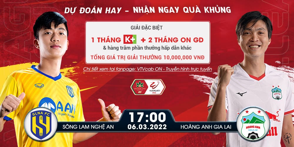Dự đoán trận đấu bóng đá giữa Sông Lam Nghệ An và Hoàng Anh Gia Lai