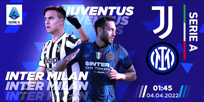Link xem trực tiếp bóng đá Juventus và Inter trên kênh ON Sports +, 1h45 ngày 04/04