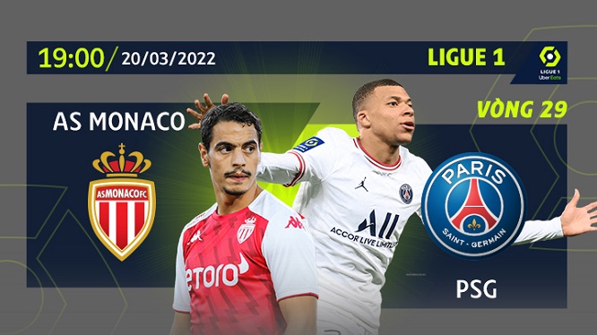Lịch thi đấu và highlights bóng đá Pháp – Ligue 1 2021/22 vòng 29 từ ngày 19-21/03
