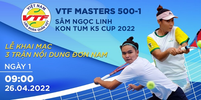 Xem trực tiếp VTF MASTERS 500-1 – Sâm Ngọc Linh Kon Tum K5 Cup 2022 trên kênh ON Sports