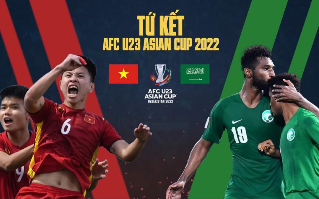 Lịch thi đấu và kênh trực tiếp tứ kết U23 châu Á