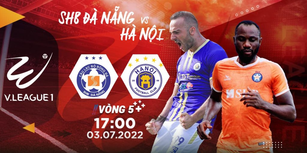 Trực tiếp SHB Đà Nẵng và Hà Nội, V. League 1 vòng 5 trên kênh ON Football