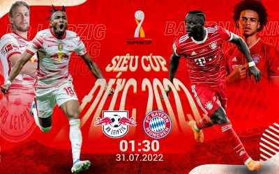 Link xem trực tiếp Siêu Cúp Đức 2022: RB Leipzig vs. Bayern Munich trên ON FOOTBALL