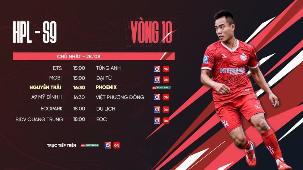 Lịch thi đấu và trực tiếp Giải bóng đá 7 người vô địch toàn quốc - Bia Saigon Cup VPL 2022 trên VTVcab ON