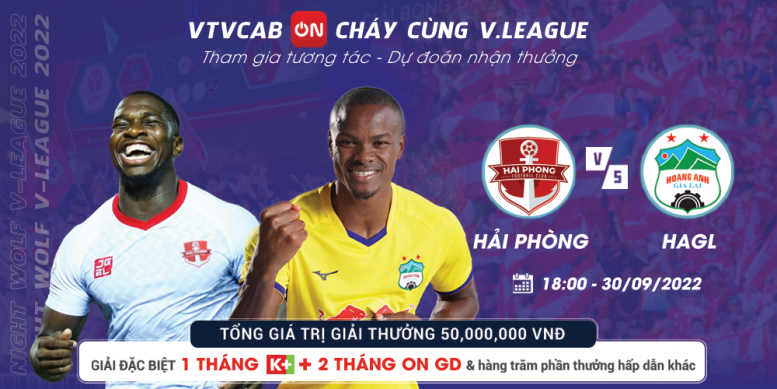 Highlights Hải Phòng 1-1 Hoàng Anh Gia Lai, V.League vòng 17