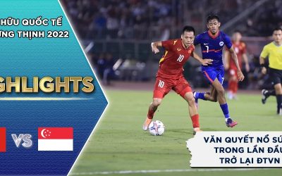 Highlights ĐT Việt Nam 4-0 ĐT Singapore: Văn Quyết ghi bàn sau 5 năm