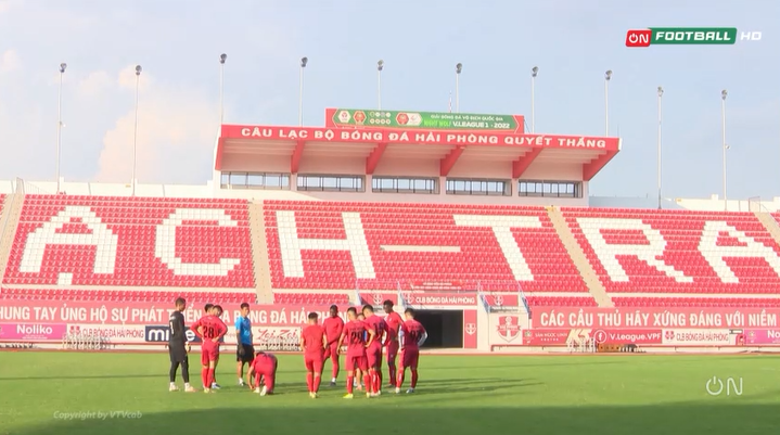 CLB Hải Phòng quay lại luyện tập sau vòng 16 V.League