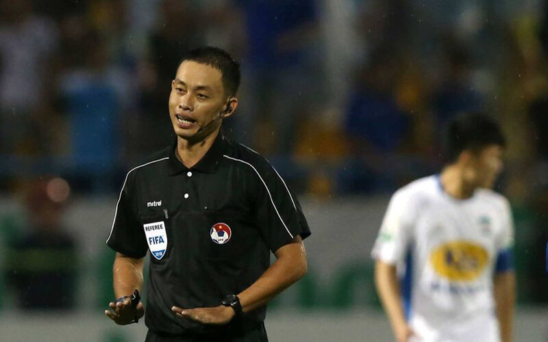 Trọng tài Ngô Duy Lân trở lại cầm còi vòng 17 V.League 2022