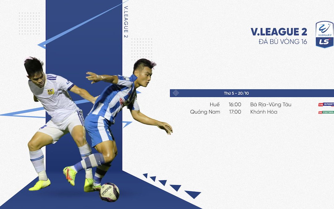 Lịch phát sóng trực tiếp Hạng Nhất Quốc Gia V.League 2 mới nhất trên VTVcab ON