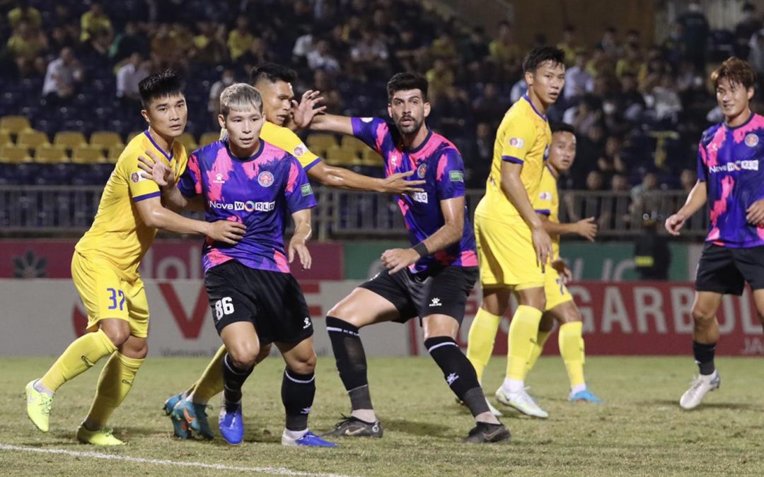 Vòng 20 V.League 1: CLB Sài Gòn thoát vị trí chót bảng