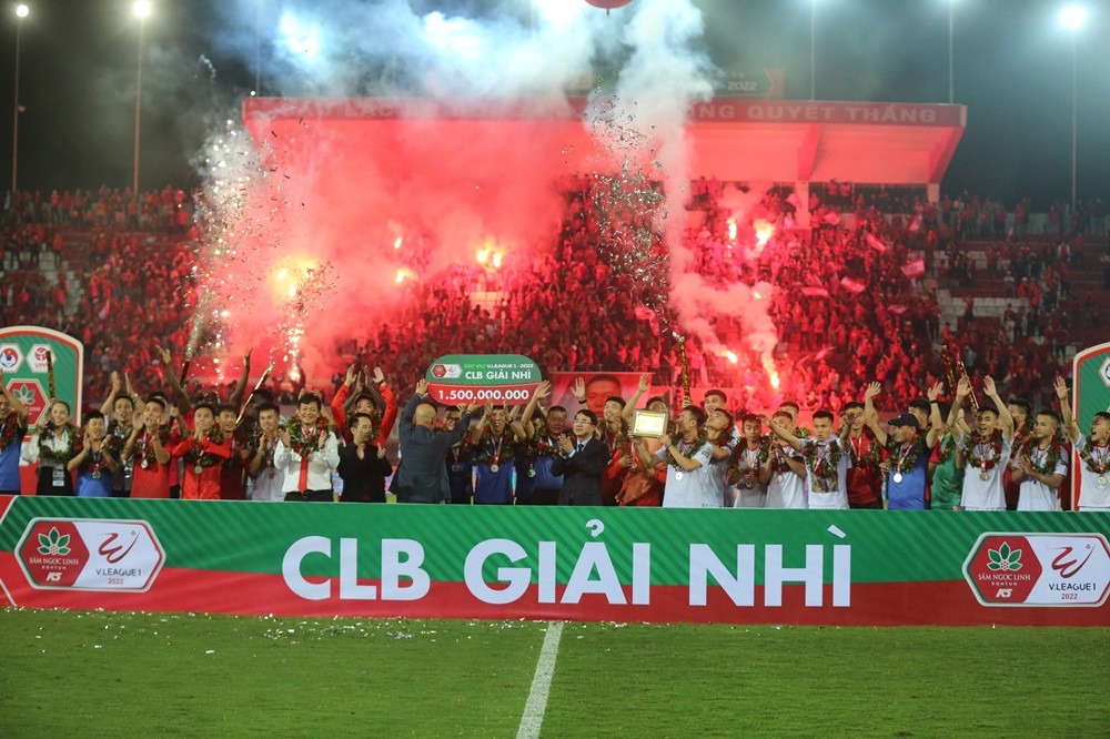 Vòng 25 V.League 1: CLB Hải Phòng kết thúc V.League 2022 với vị trí thứ 2