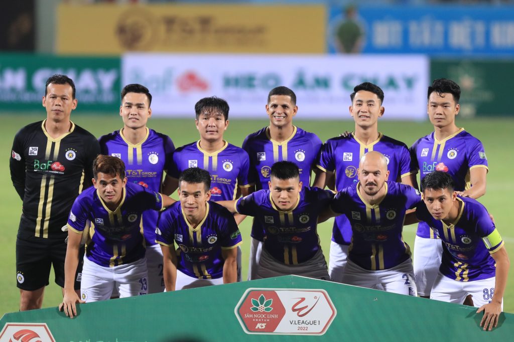 Đội hình ra sân của CLB Hà Nội 