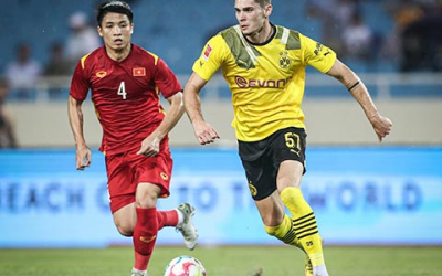 Giao hữu quốc tế ĐT Việt Nam lội ngược dòng ấn tượng trước Dortmund