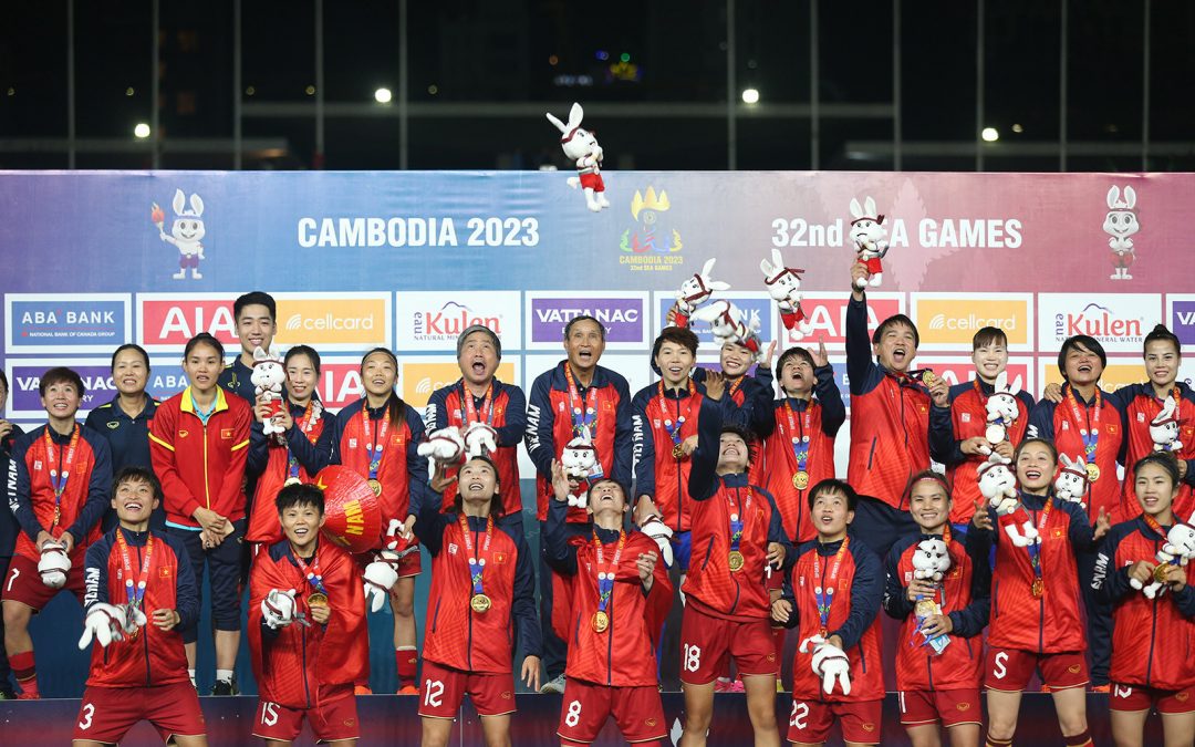 Đội tuyển Nữ Việt Nam giành HCV, lập kỷ lục mới tại SEA Games